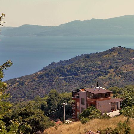 Assos Kayalar Terrace Hotel Sazlı Kültér fotó
