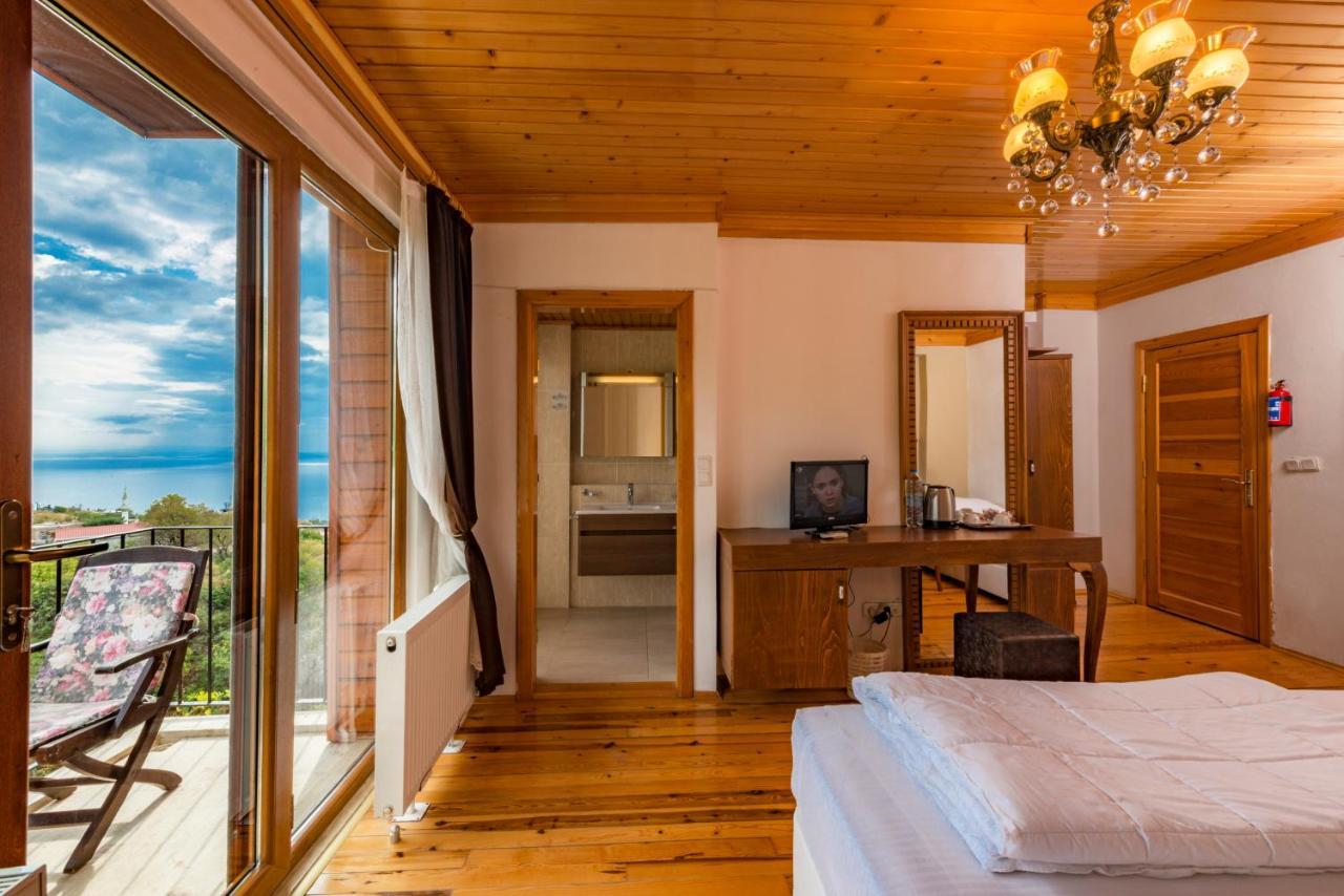 Assos Kayalar Terrace Hotel Sazlı Kültér fotó