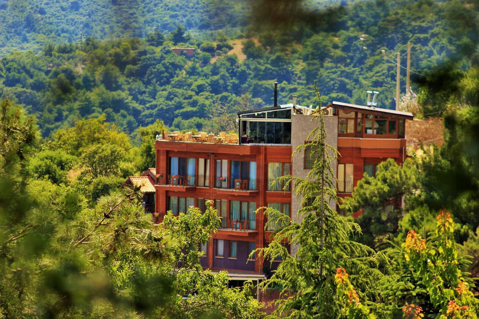 Assos Kayalar Terrace Hotel Sazlı Kültér fotó