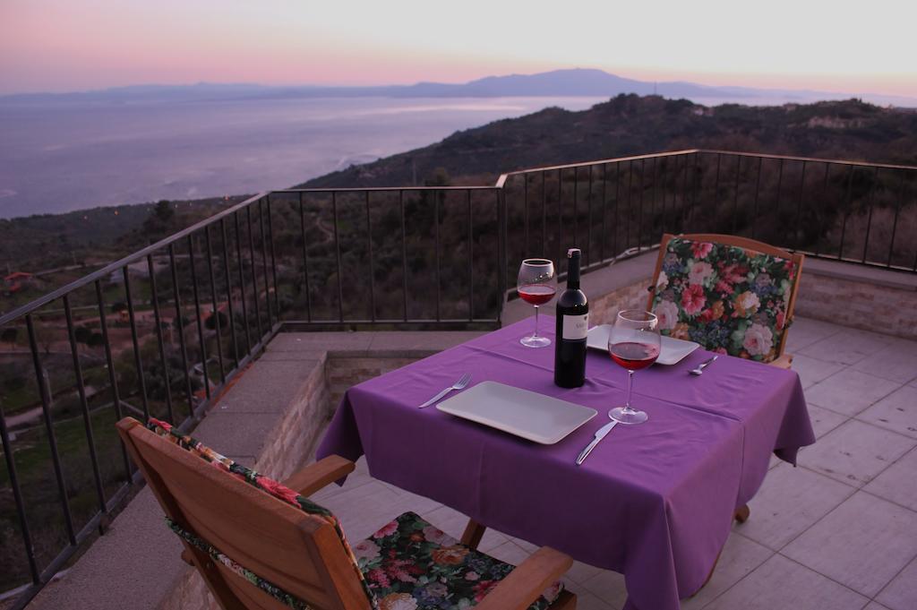 Assos Kayalar Terrace Hotel Sazlı Kültér fotó