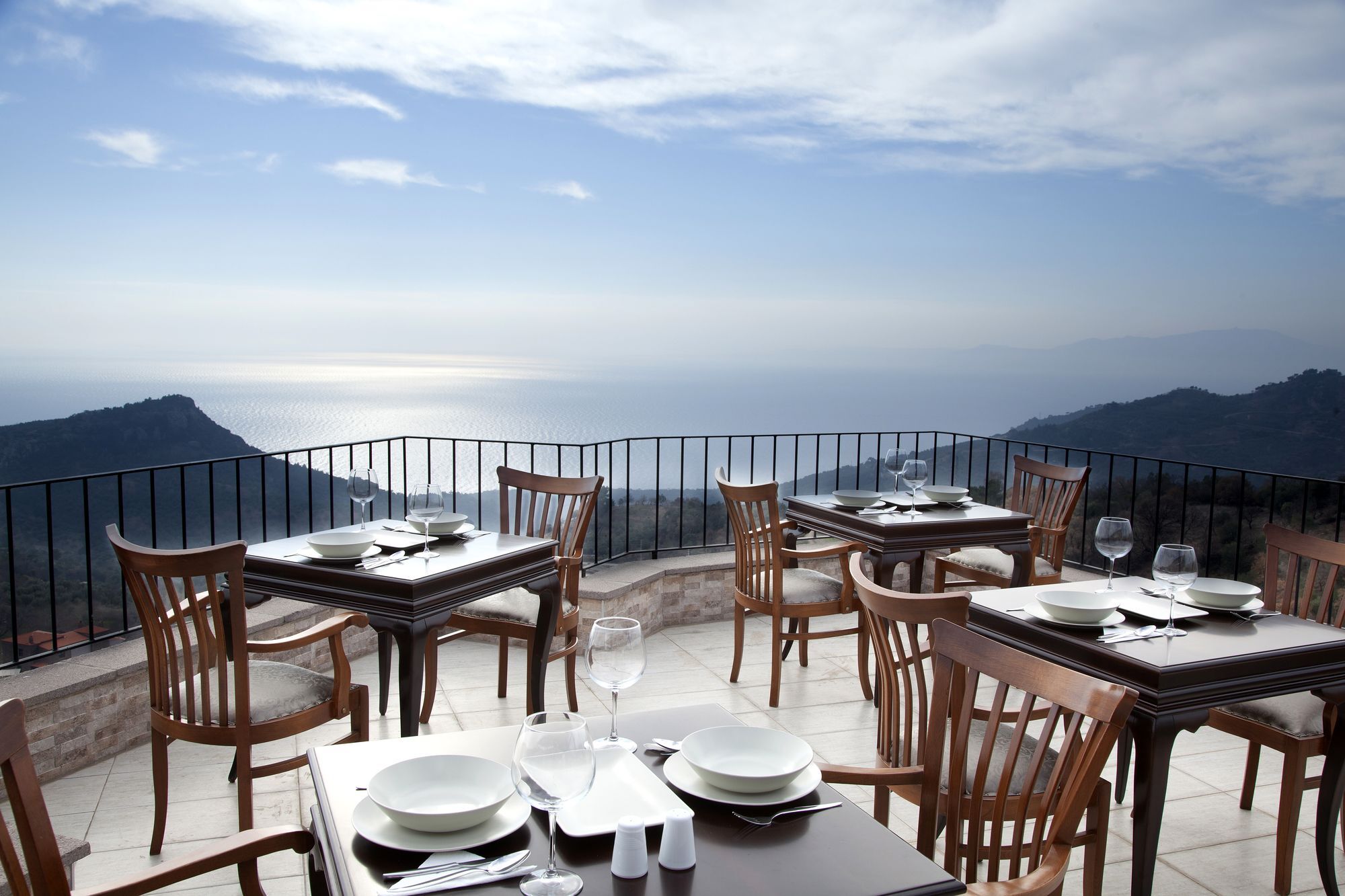 Assos Kayalar Terrace Hotel Sazlı Kültér fotó