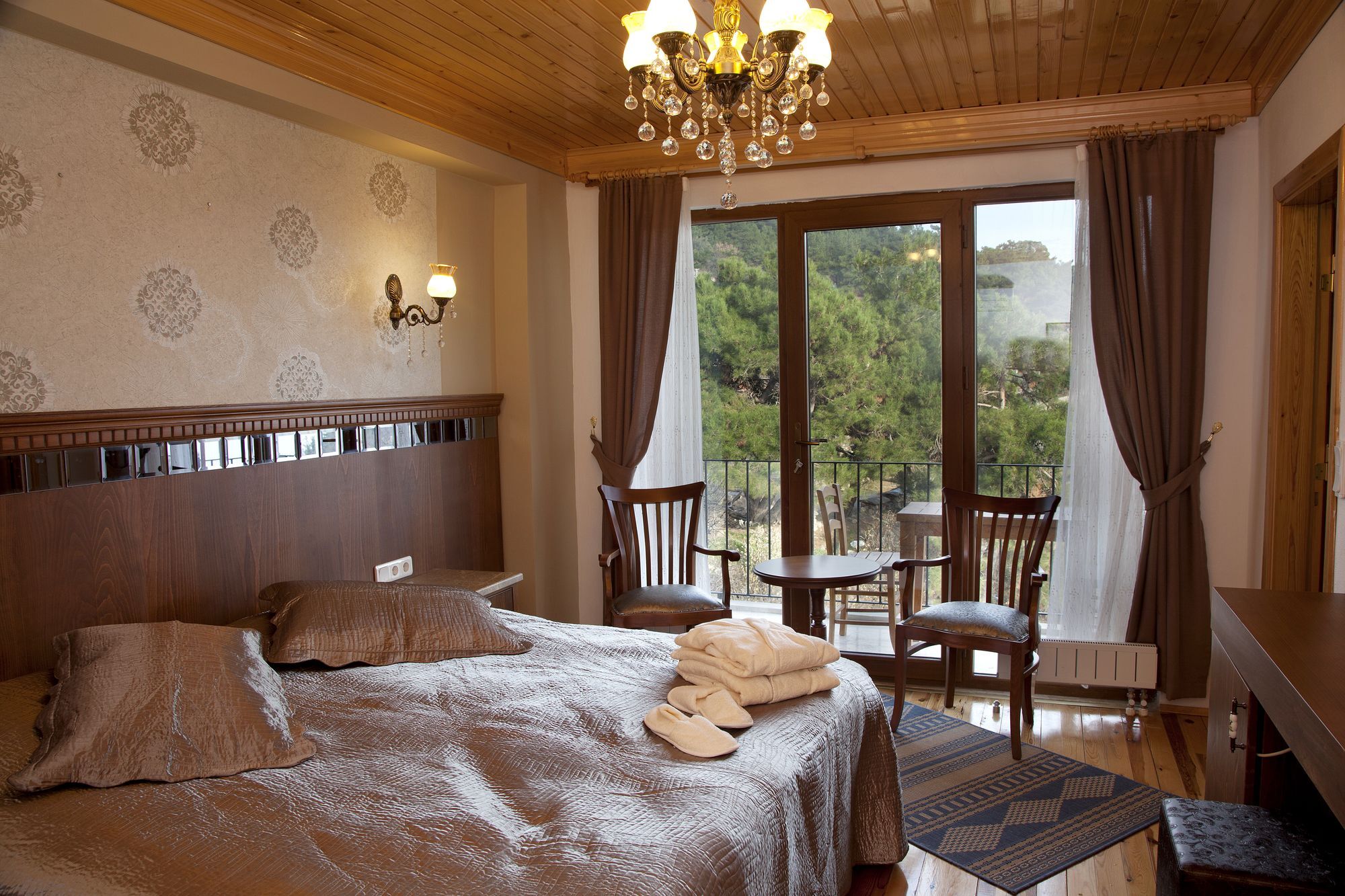 Assos Kayalar Terrace Hotel Sazlı Kültér fotó