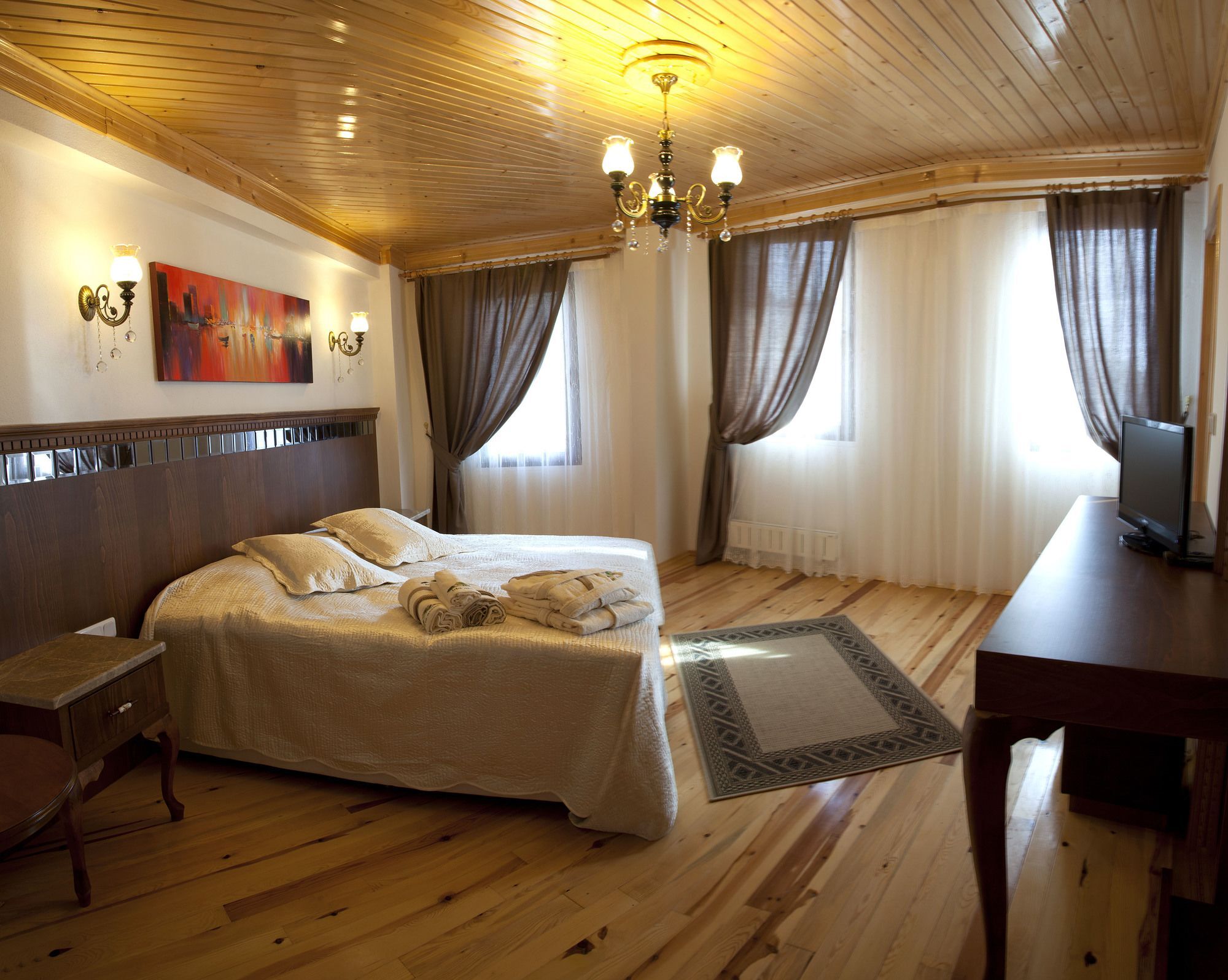 Assos Kayalar Terrace Hotel Sazlı Kültér fotó