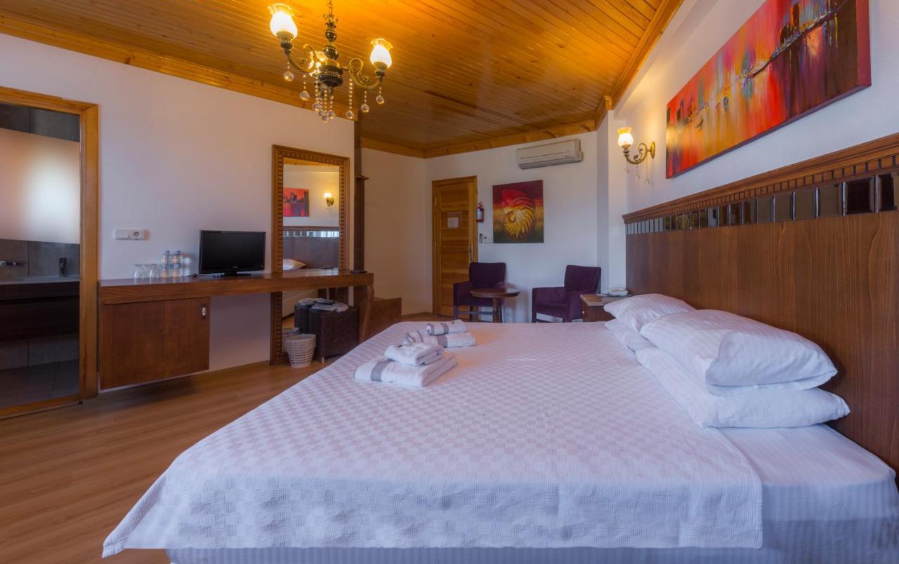 Assos Kayalar Terrace Hotel Sazlı Kültér fotó